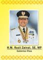 rusli dalam baju gubernur resmi