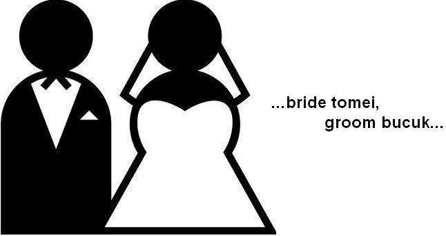 bride tomei, groom bucuk