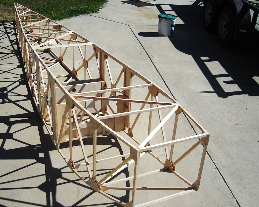 Robin Ultralight Fuselage Construction