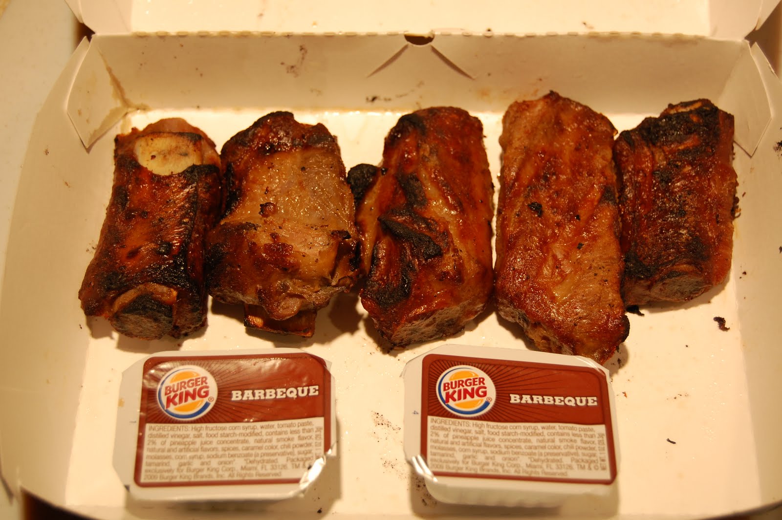 Burger King Ribs Full Custom Gospel BBQ