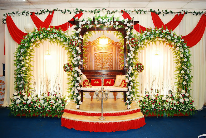 set pelamin garden