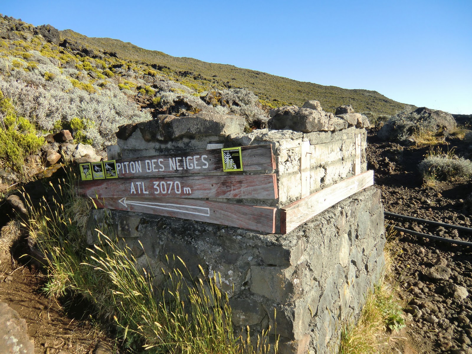 La Reunion lé bon Ascension du Piton des Neiges