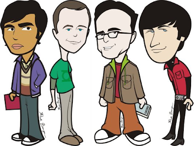 The Big Bang Theory Caricaturas