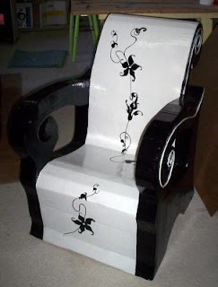 Cardboard chair