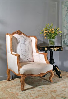 Baroque Inspired armchair