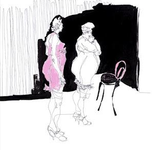 Rachel Ann Lindsay illustration with magenta