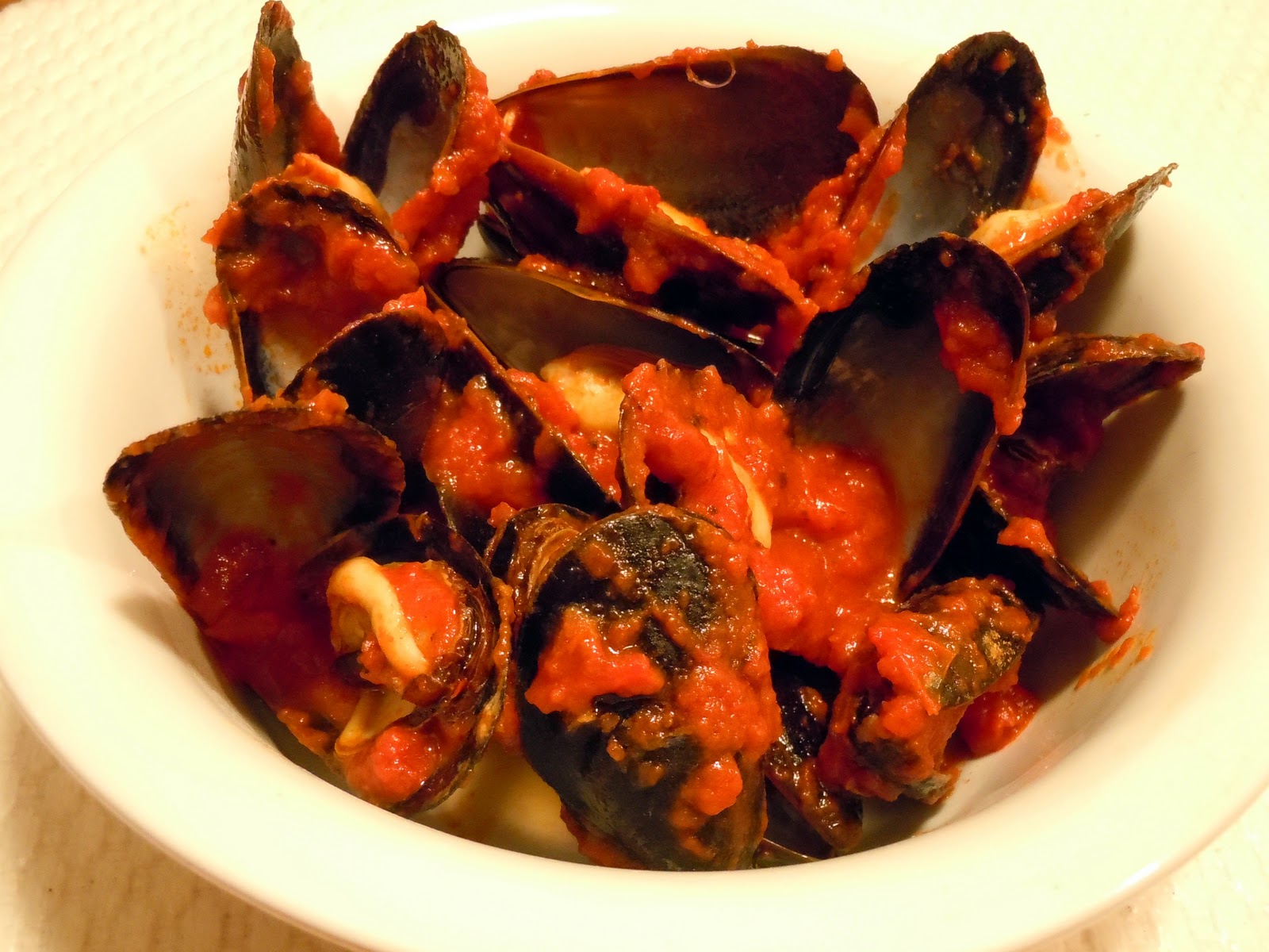 The Savvy Kitchen Mussels Marinara