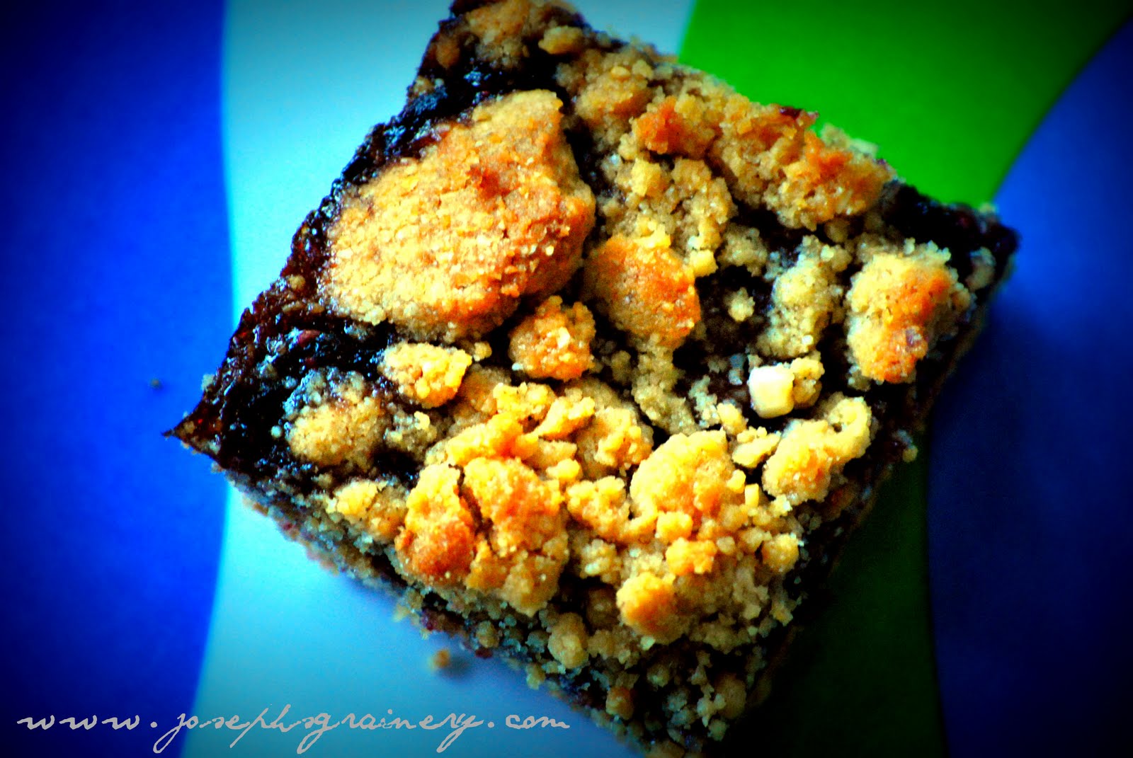 Joseph's Grainery Back To School with Peanut Butter and Jelly Bar Cookies