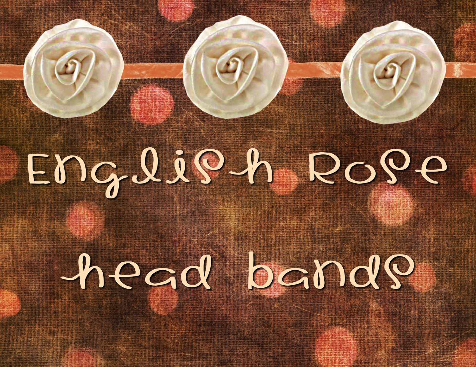 English Rose Head Bands