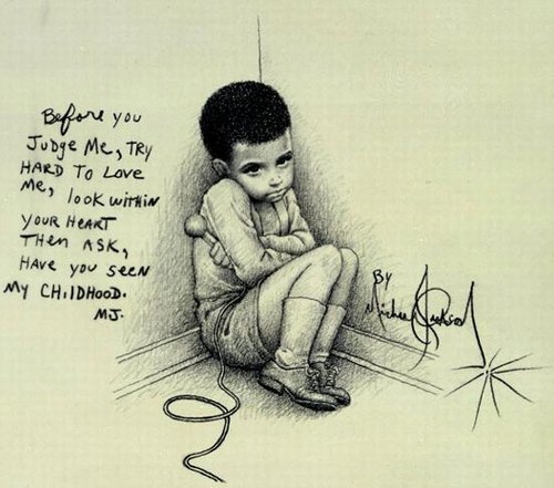 Quelques chansons et leurs histoires... Michael+Jackson+-+Childhood