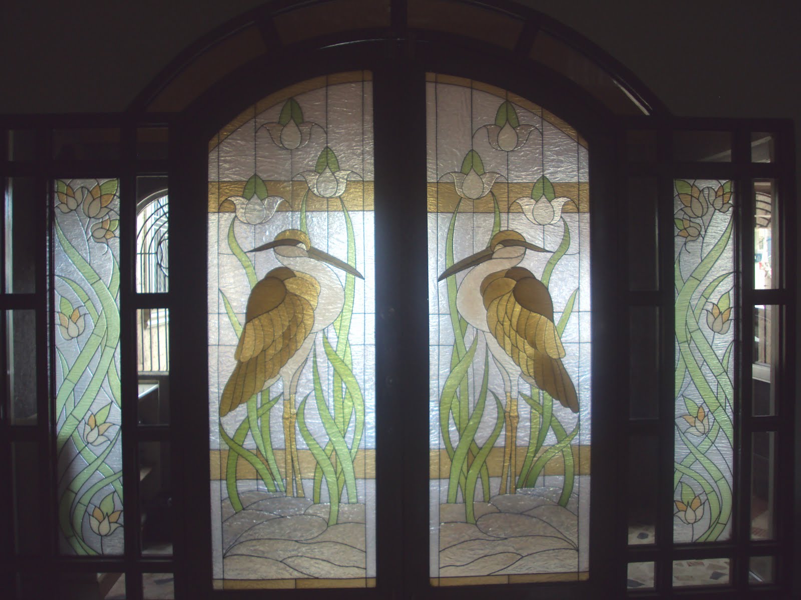 Dekora Glass Art Stained Glass ( Fiberglass Art) Etched Glass