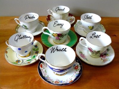Seven Deadly Sins Teacup and