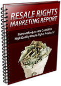FREE Report - Master ReSale Rights Marketing