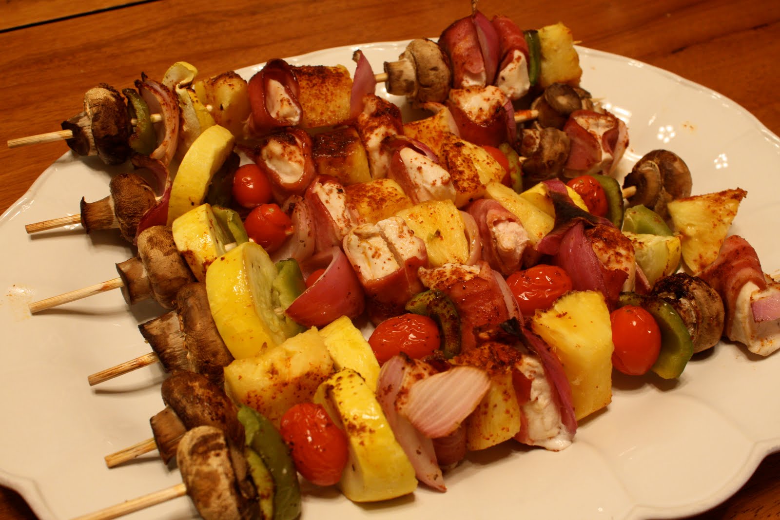 shrimp kabobs in oven