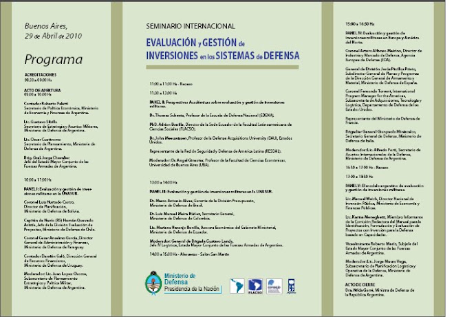 Programa del Seminario