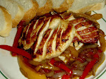 Grilled Chicken Breast with Pepper Marmalade