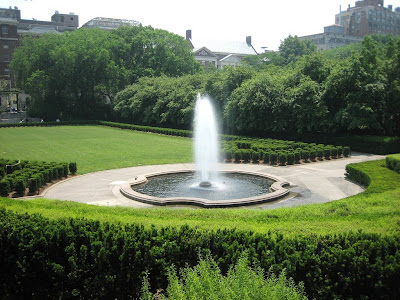 fountain in central park nyc. Fountain in the Central Garden