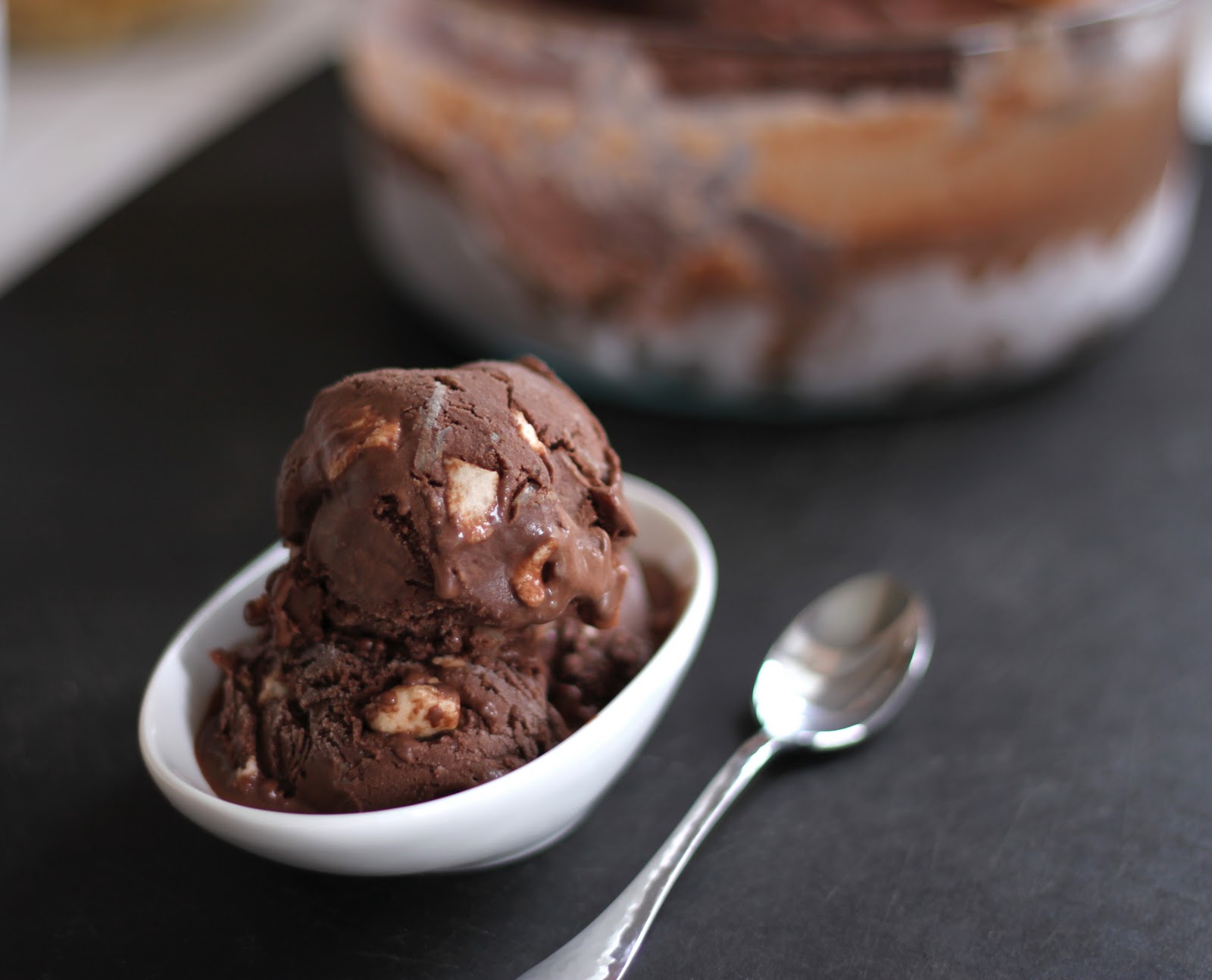 The Cilantropist Rocky Road Ice Cream