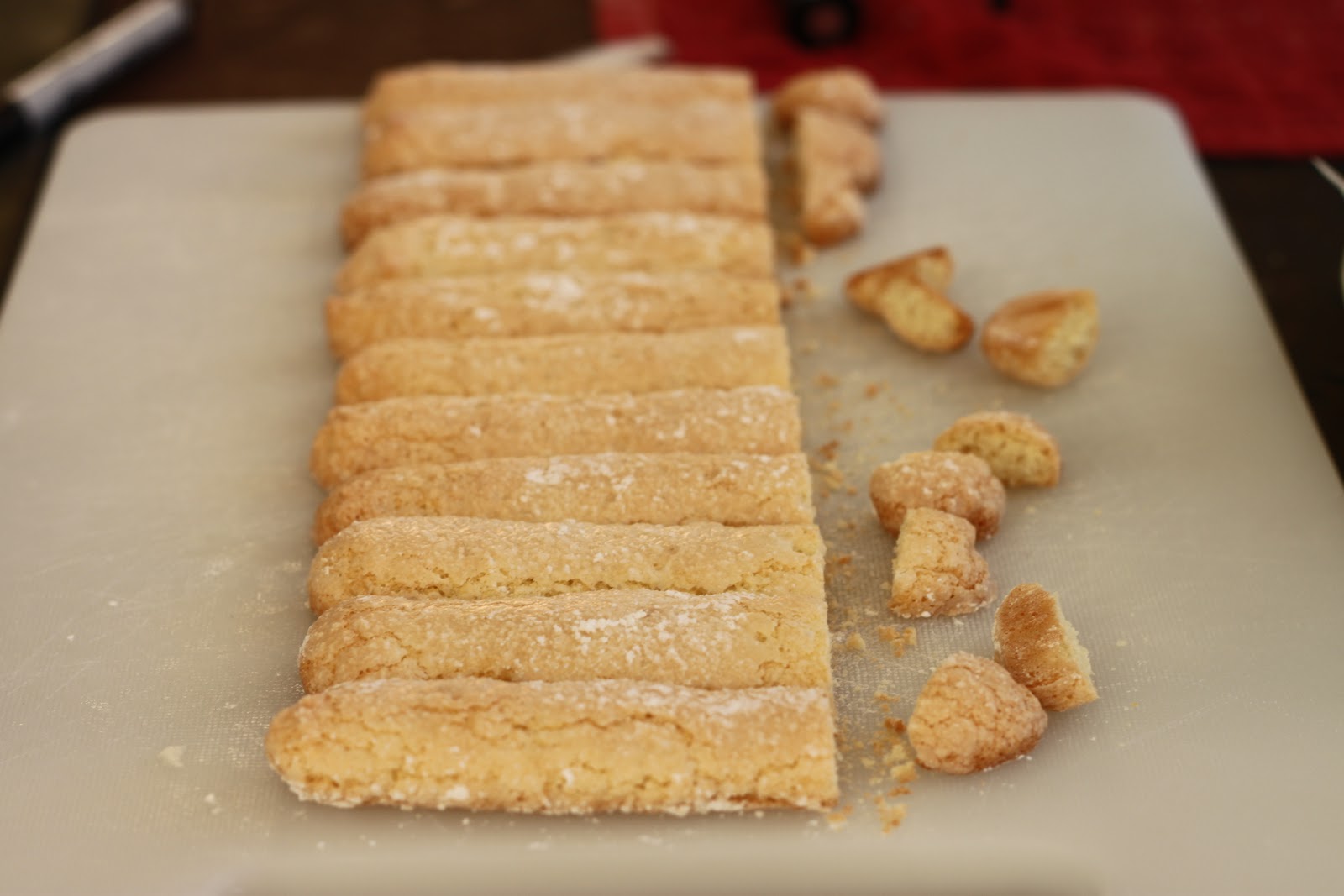 The Cilantropist Homemade Ladyfingers, and a Pomegranate Charlotte