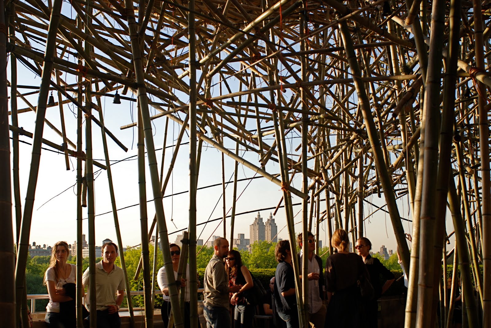 NYC ♥ NYC Doug and Mike Starn's Monumental Bamboo Installation "Big