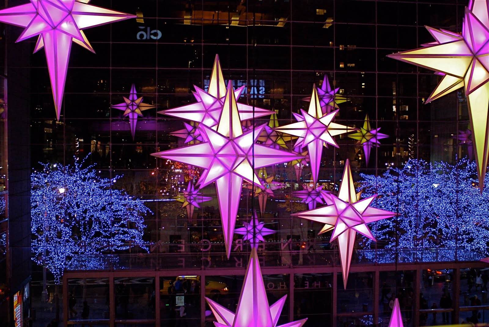 NYC ♥ NYC Holiday Under the Stars 2009 VisualSound Display at Time