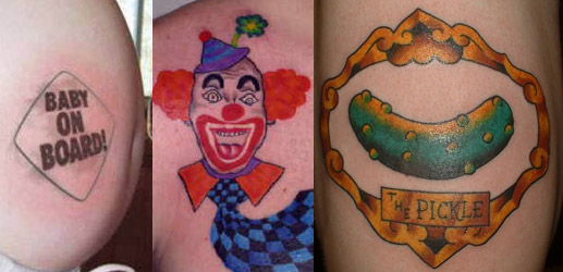 Public Service Announcement: Bad Tattoos Are on the Rise