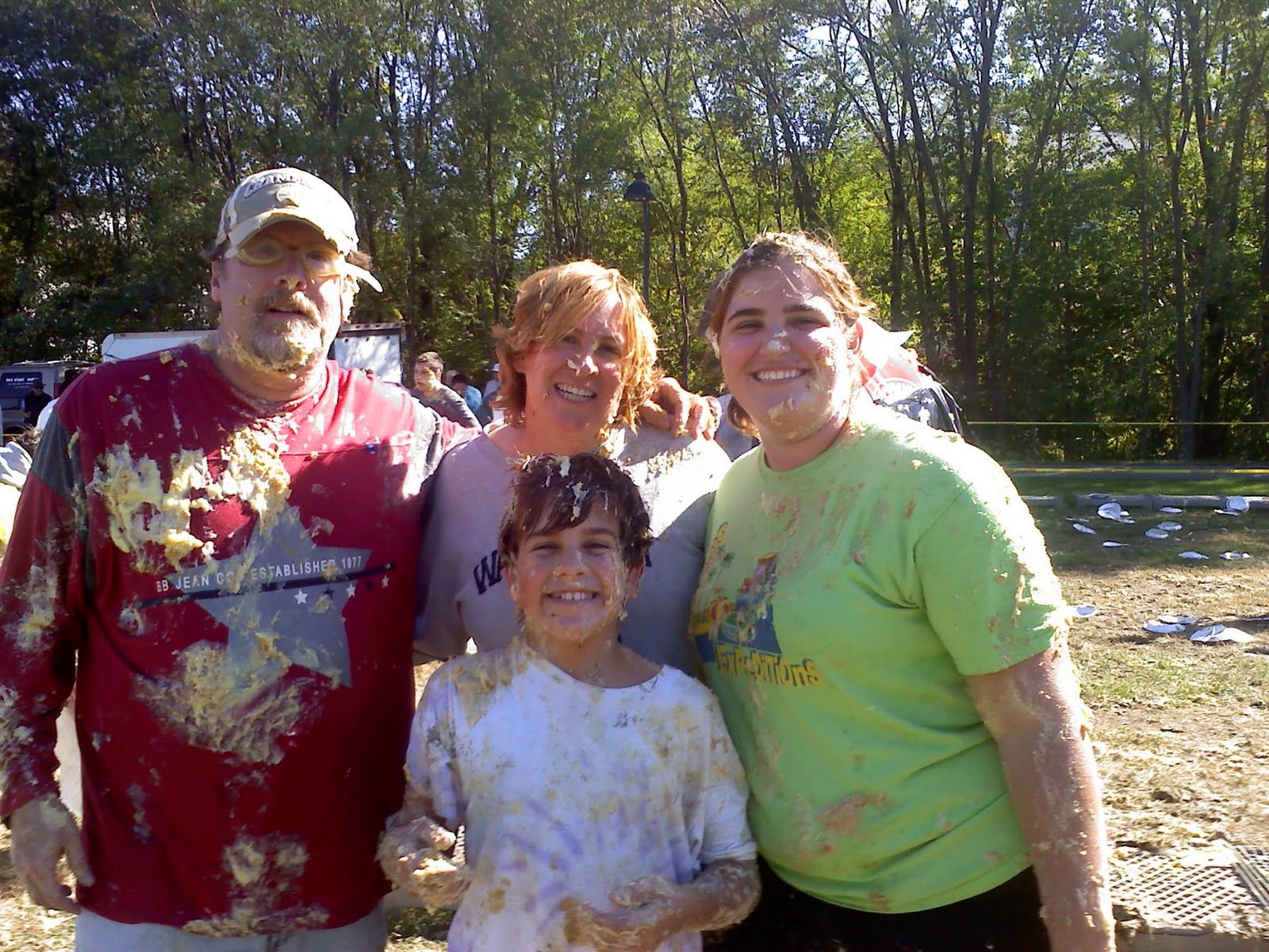 Life is Short but Sweet for Certain World's Largest Pie Fight