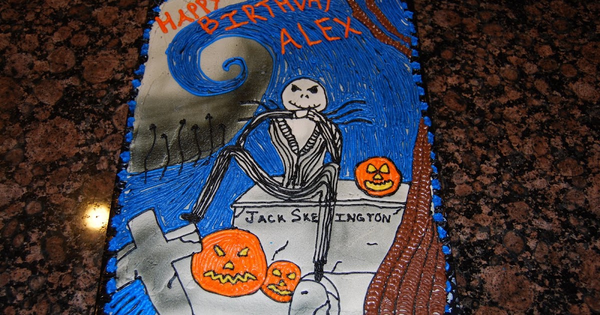 Cake Mamas: Jack Skellington cake
