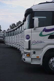 Flota de camiones
