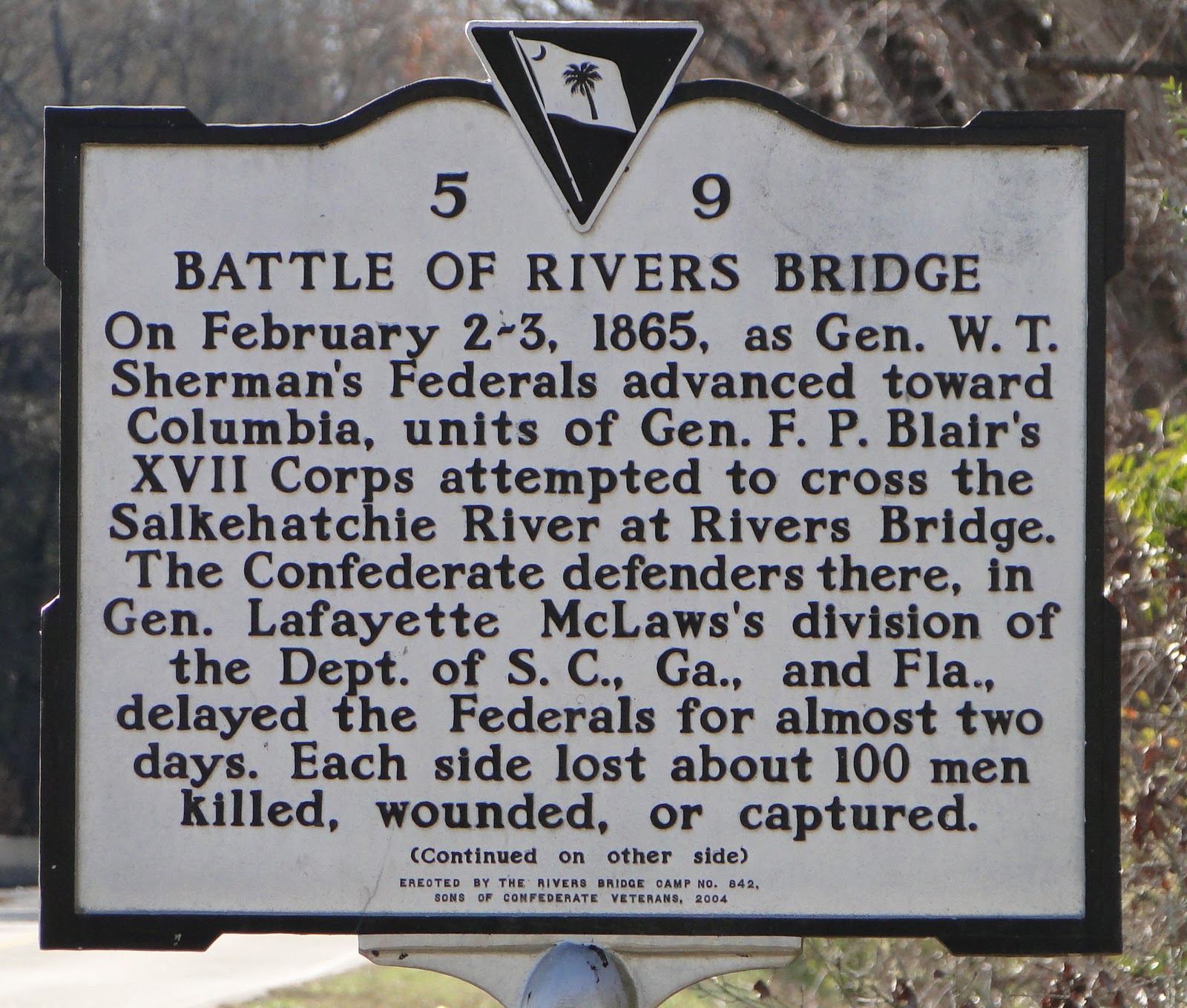 Victorian Parlor II Battle of Rivers Bridge