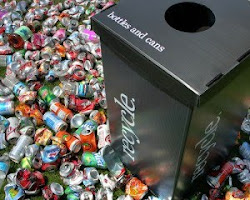 Recycling 4 Rancho's containers