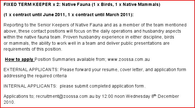 application letter for zoo zoo 2010 application letter for zoo zoo 2010