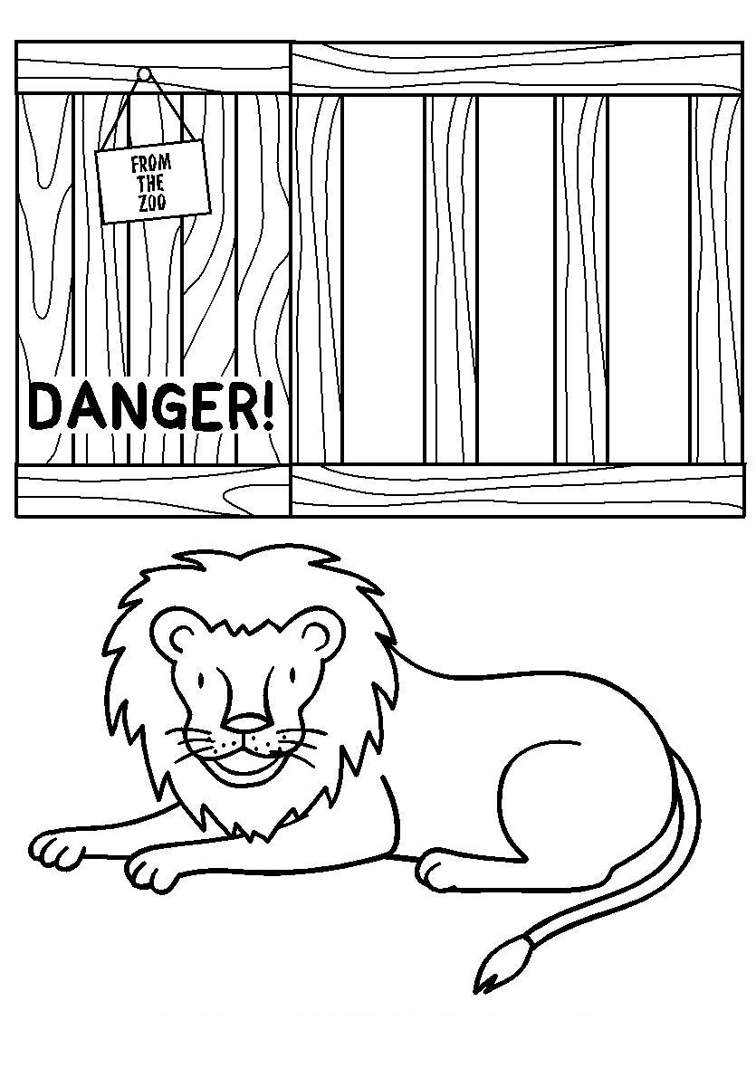 Dear Zoo Coloring Pages - Learny Kids