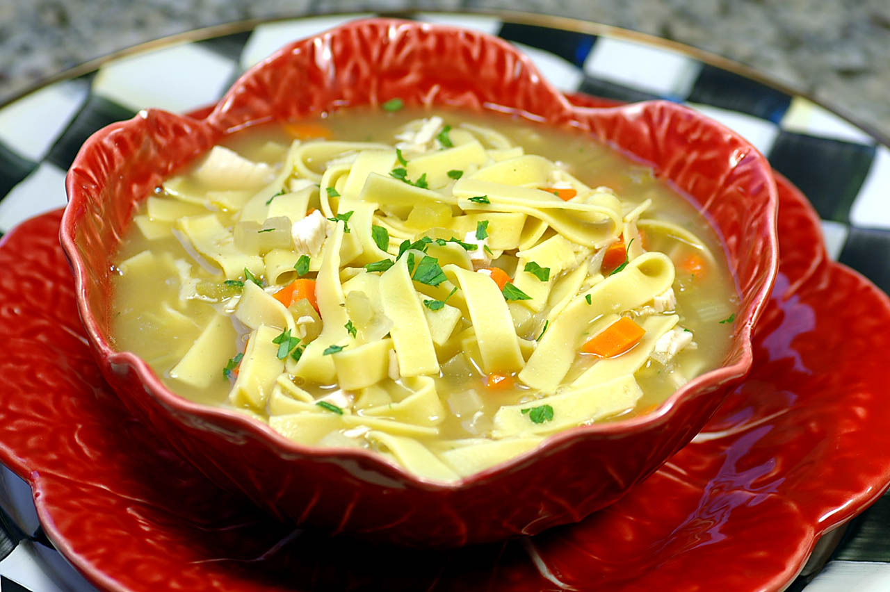 Savoring Time in the Kitchen Turkey Noodle Soup