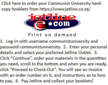 CU booklets: Order from a list of hundreds.