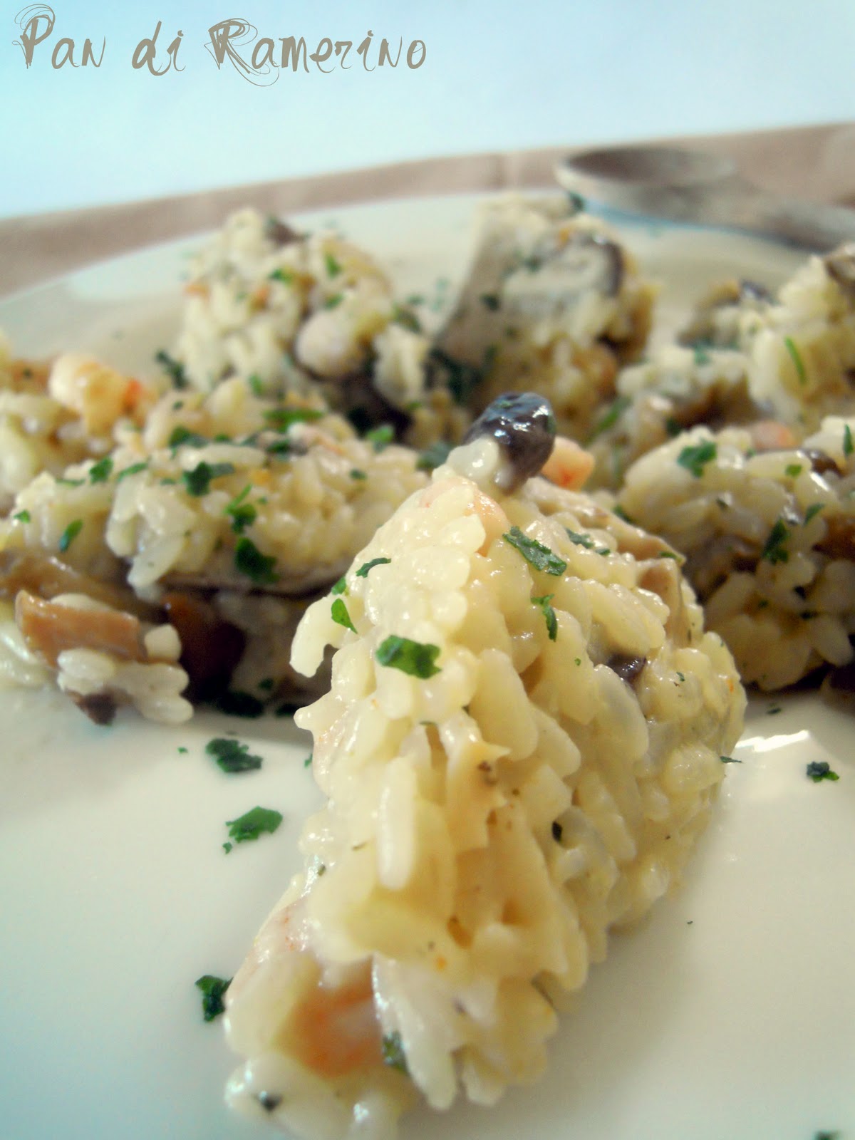 Pan Di Ramerino Risotto Mari E Monti