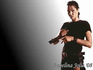 Angelina Jolie as Lara Croft Wallpaper