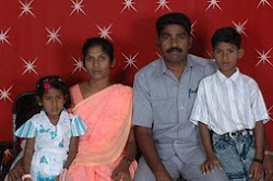 Pastor M.Anburaj family