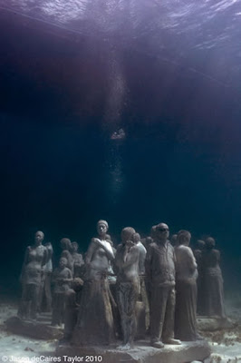 墨西哥 海底兵馬俑 - 墨西哥 海底兵馬俑 人工礁作品