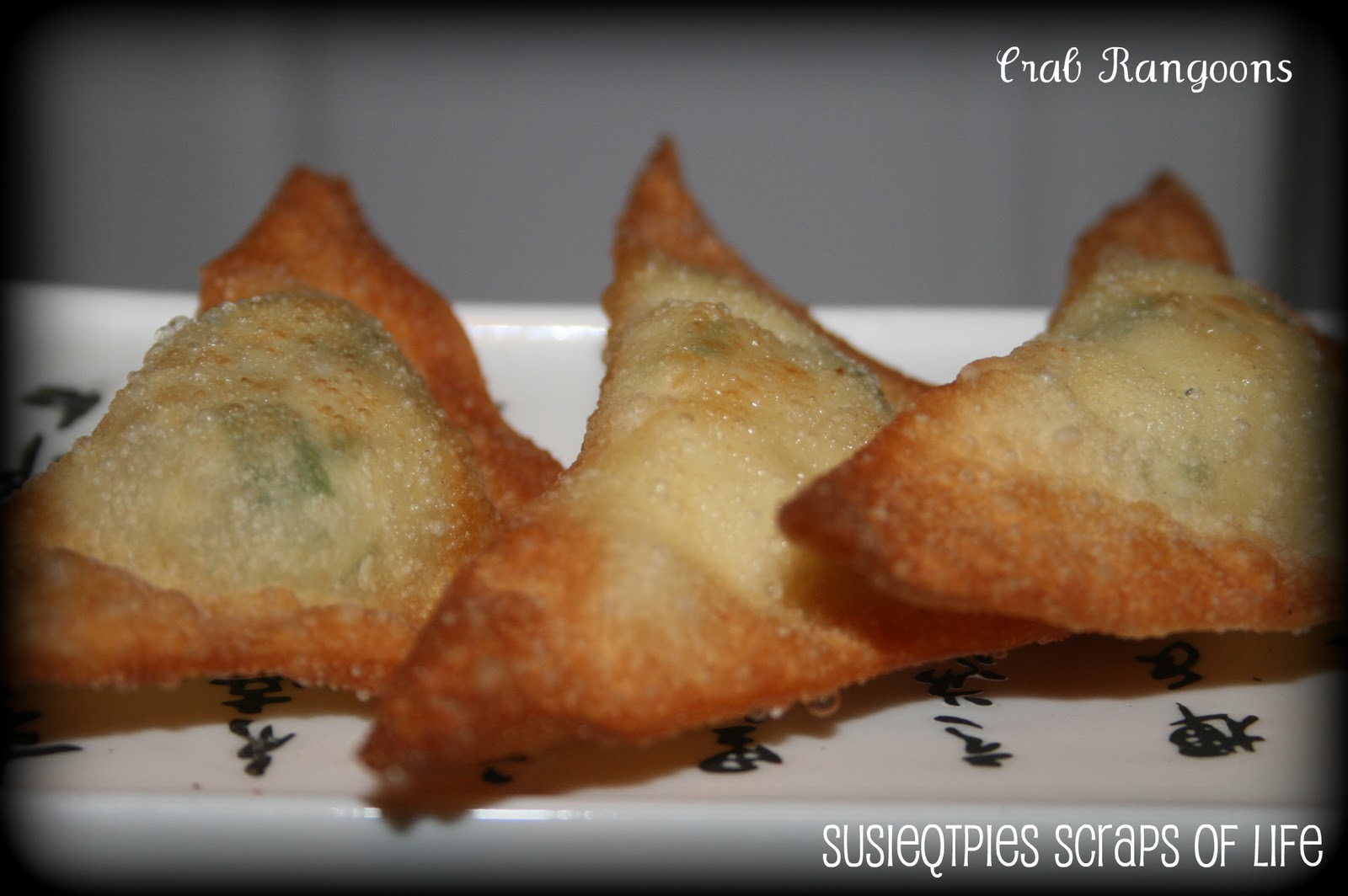 SusieQTpies Cafe: Quick and Easy Crab Rangoon Recipe