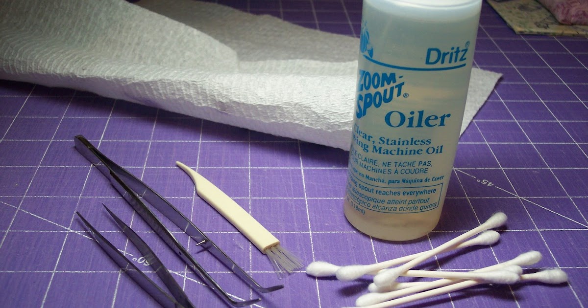 Tarilyn's Show'n Tell How to clean your sewing machine 101