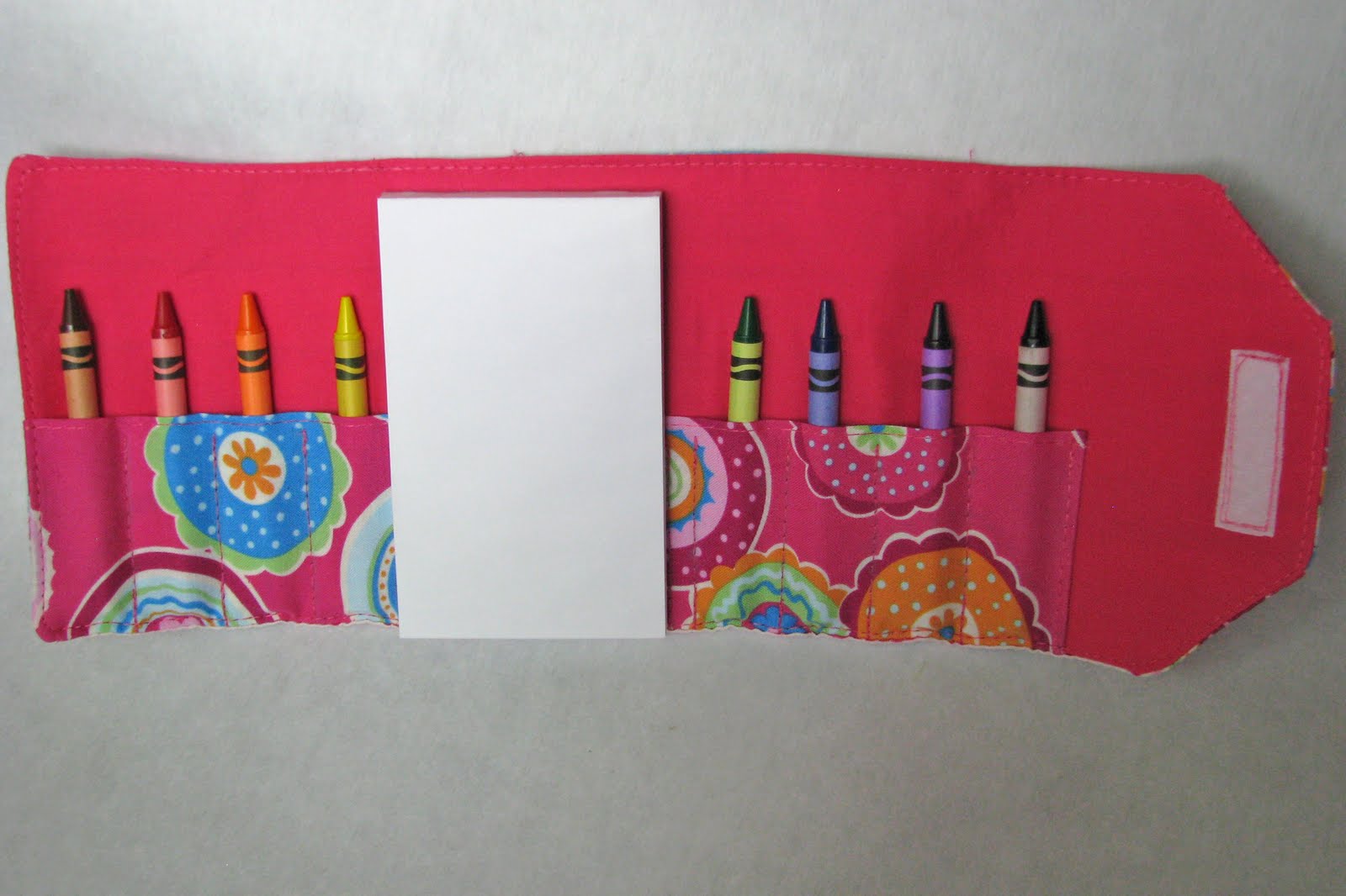 Handmade by Kiki Crayon Wallets