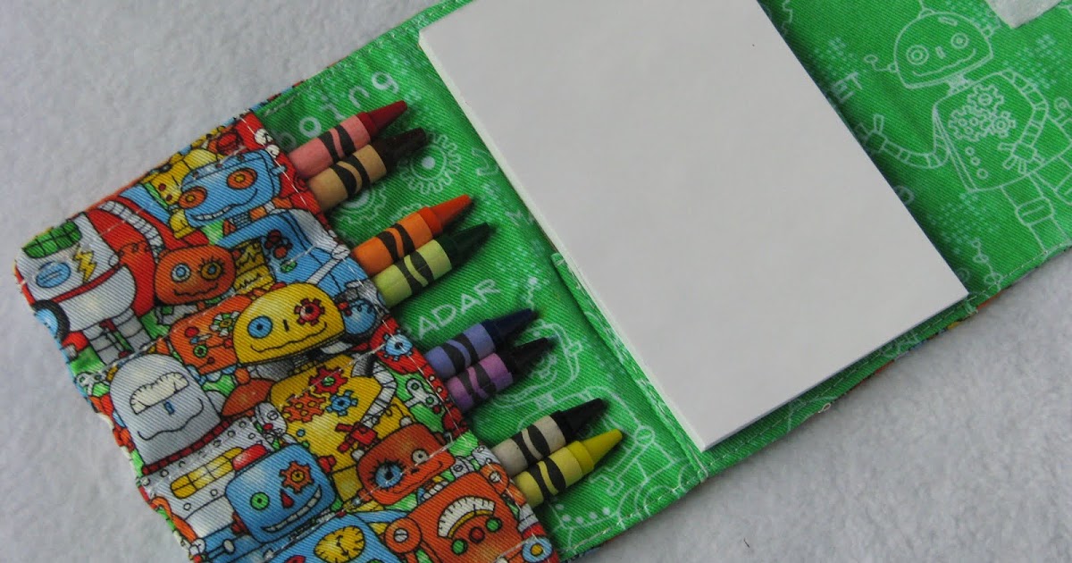 Handmade by Kiki Crayon Wallets