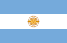 Le drapeau argentin