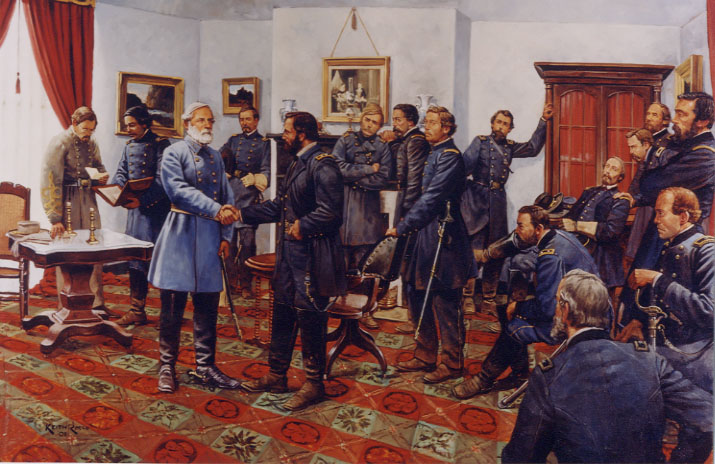 APRIL 9 = Lee Surrenders to Grant at Appomattox | Today In History
