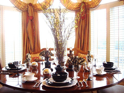 my Christmas tablescapes