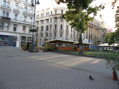 Budapest, blog, Vörösmarty tér, V. kerület,  belváros, bódé  