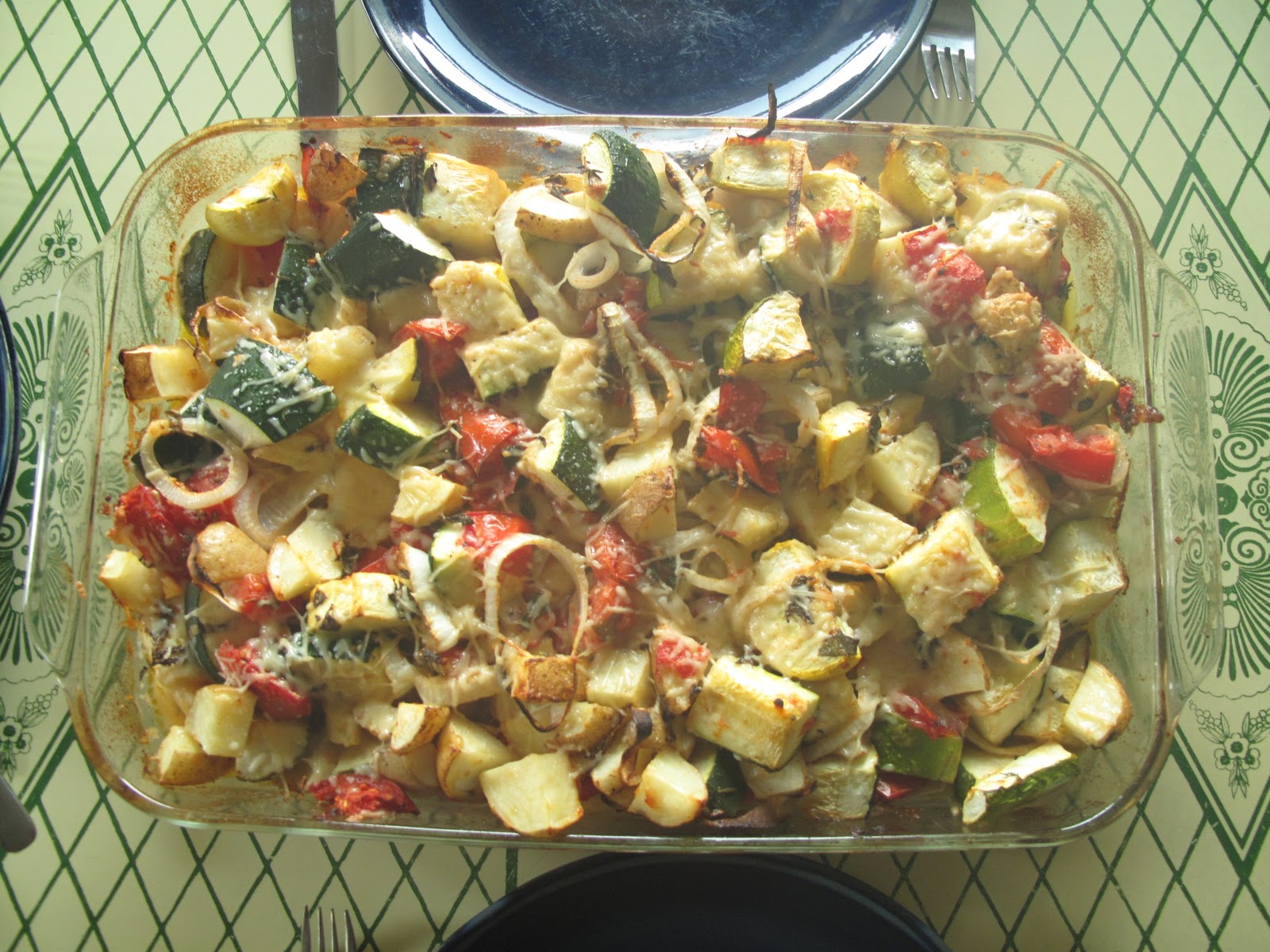 Nell Cooks Roasted Vegetable Casserole