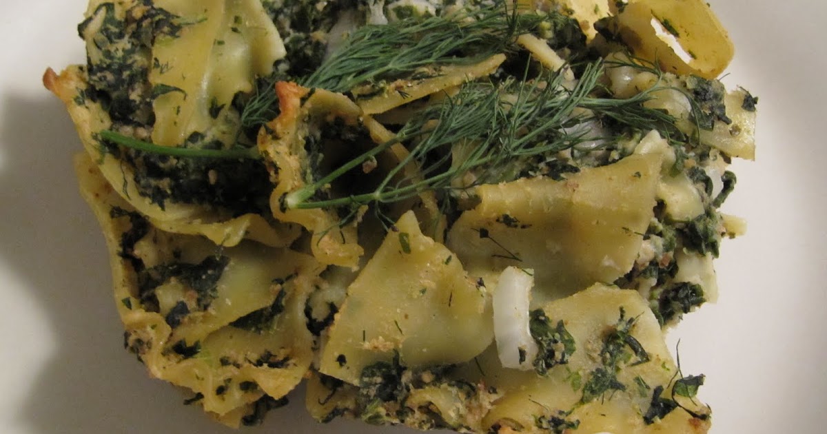 Grad Gastronomy Vegan Spinach Kugel