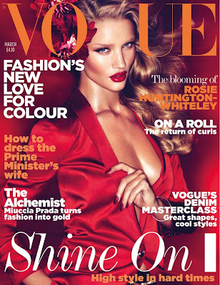 first ever Vogue cover. rosie huntington whiteley vogue cover. first ever Vogue cover.